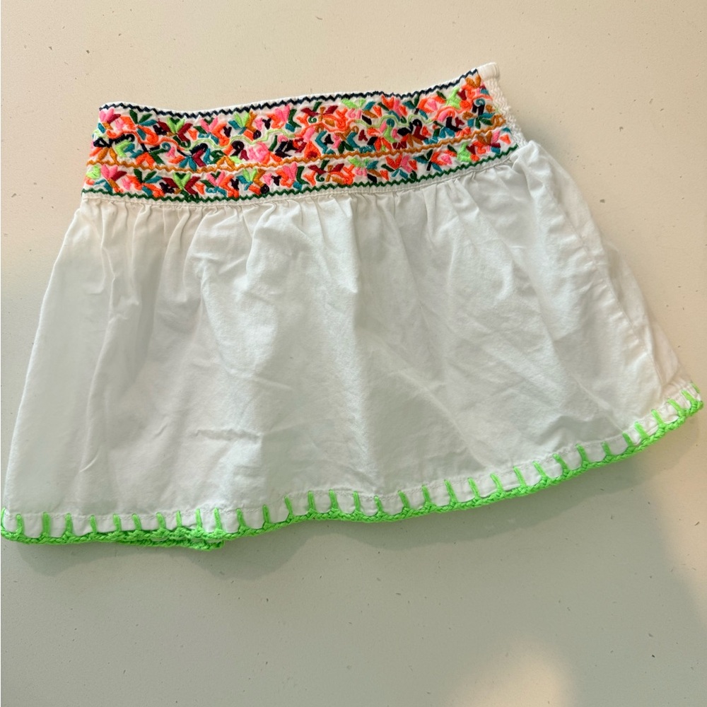 PEEK Embroidered Skirt